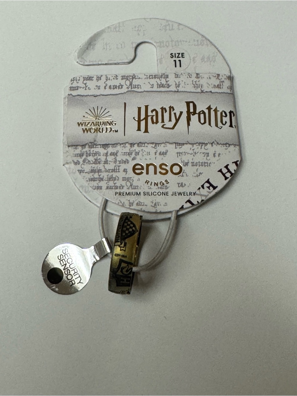Enso Harry Potter Hufflepuff Ring Size 11 NWT